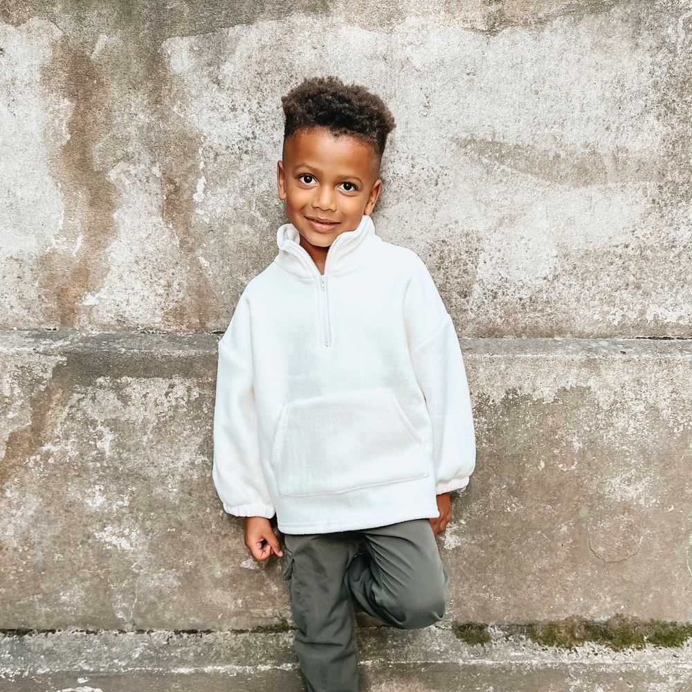 Little prince London Fleeced Zip-Up education size XS‎ NWT in packaging
